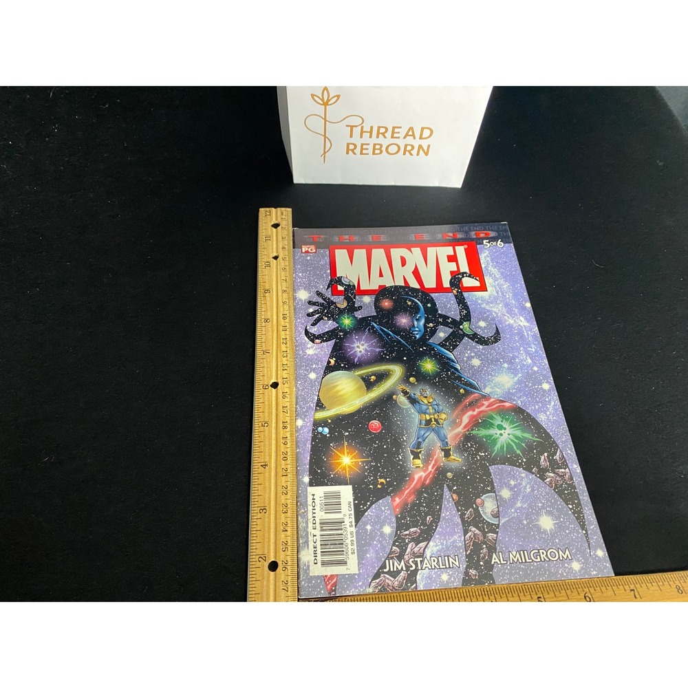 Marvel The End #5 of‎ 6 Comic Book Jim Starlin Al Milgrom Direct Edition